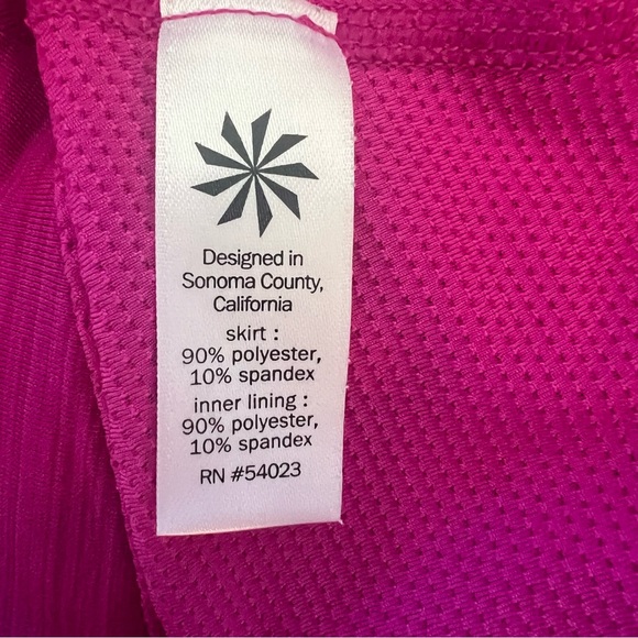 Athleta • Magenta Pink Swagger Tennis Skort • Size XXS - Picture 6 of 7